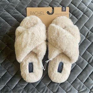 RACHEL Rachel Roy Cream Slippers